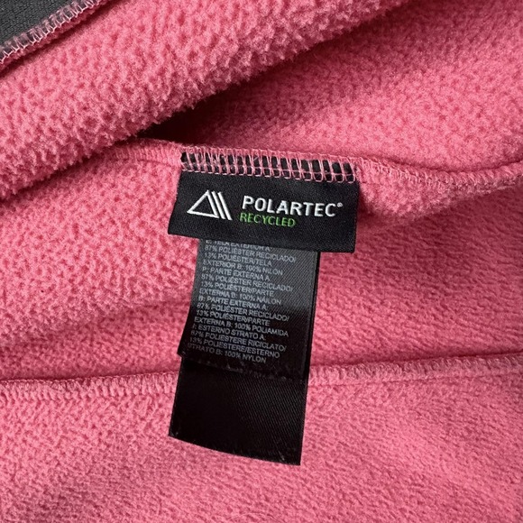 The North Face Denali Jacket Womens 2XL Pink Burgundy Polartec Fleece Full Zip - Picture 11 of 13